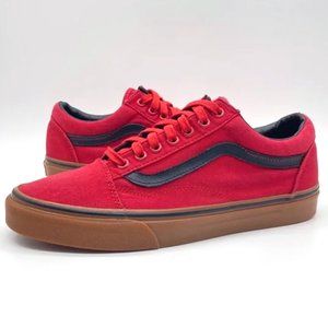 VANS Old Skool Red Skater Shoes 500714 - Men's US 10 / Women US 11.5